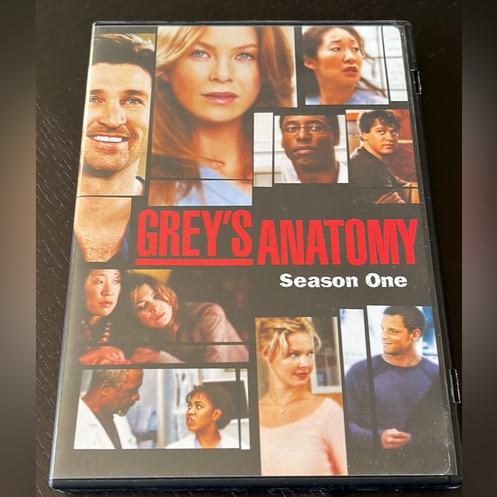 Greys Anatomy season 1 DVDs